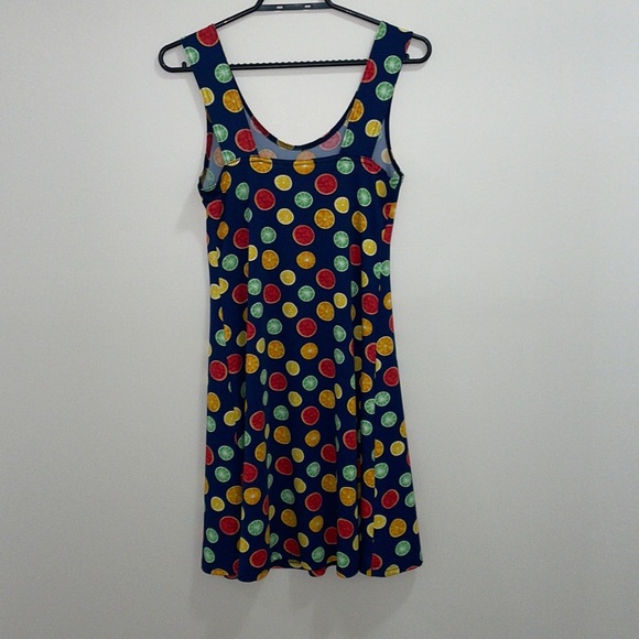 NWT Gitane Citrus Tropical Printed flowy Dress - Picture 2 of 5